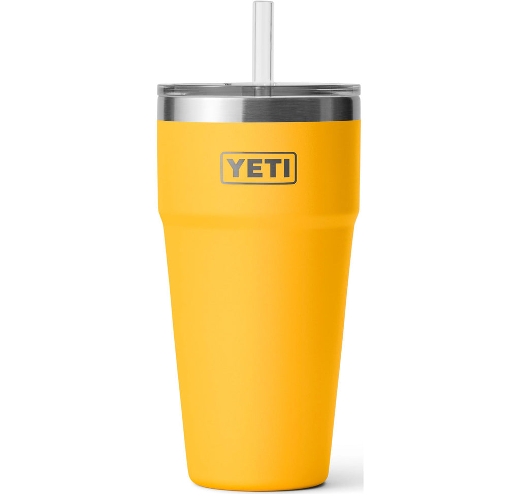 YETI Rambler 26 oz Stackable Cup with Straw Lid