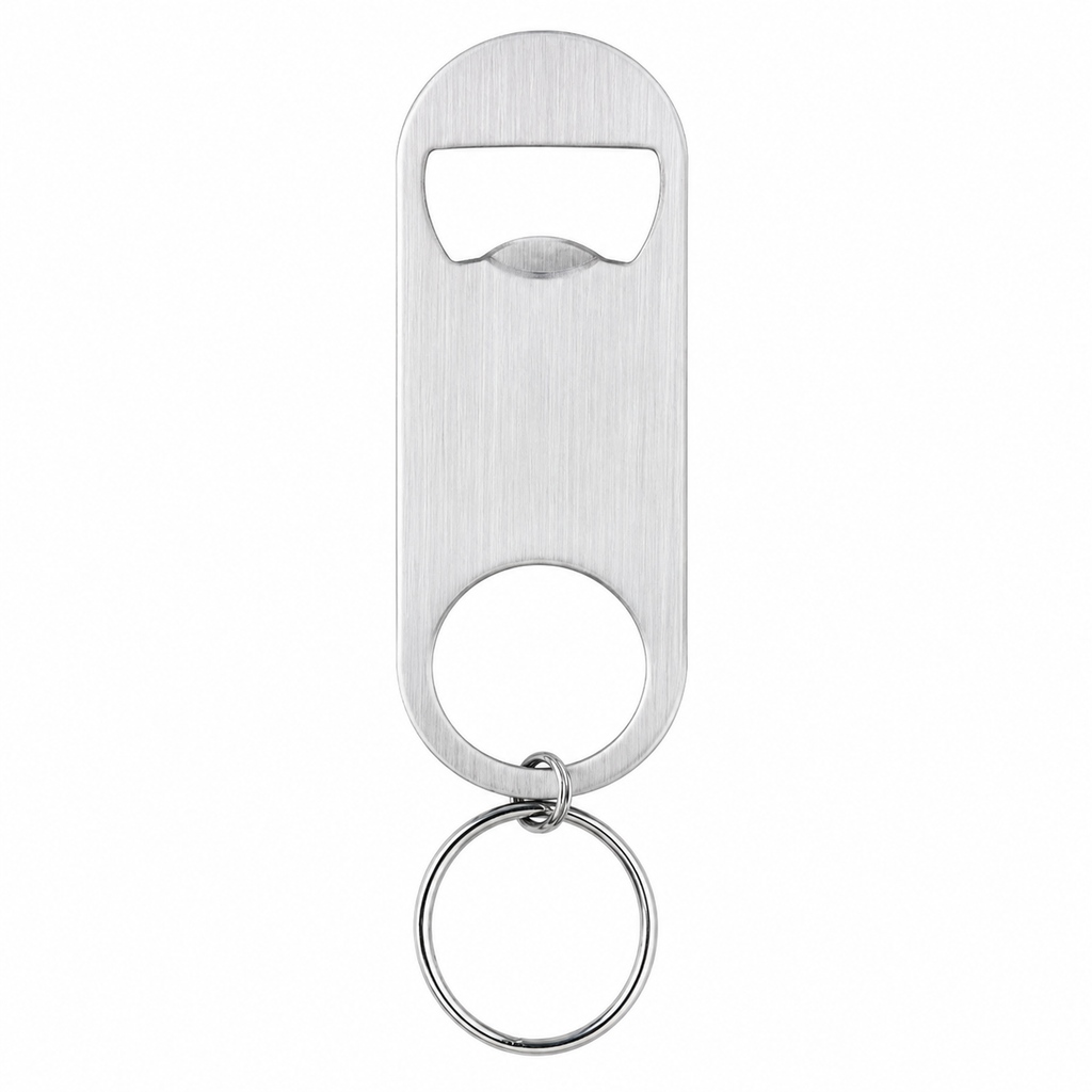 Llavero Destapador Personalizado de Acero Inoxidable