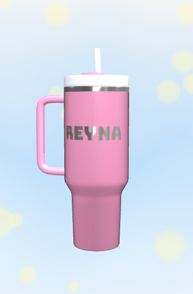 Customization: The Quencher H20 Flowstate Tumbler  40 OZ - Peony