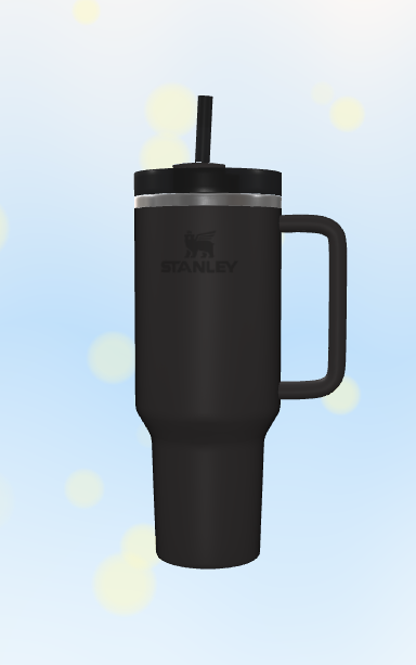 Customization: The Quencher H20 Flowstate Tumbler  40 OZ - Black 2.0