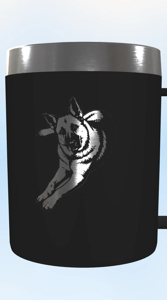 Personalización "Perrito taza": Taza para Café de 12 onzas - Black