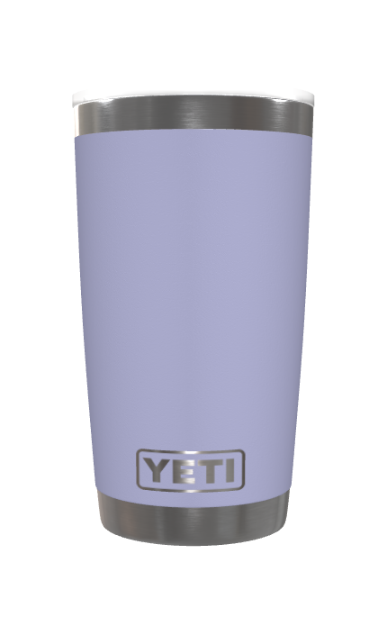 Customization: YETI Rambler 20 oz Tumbler - Cosmic Lilac