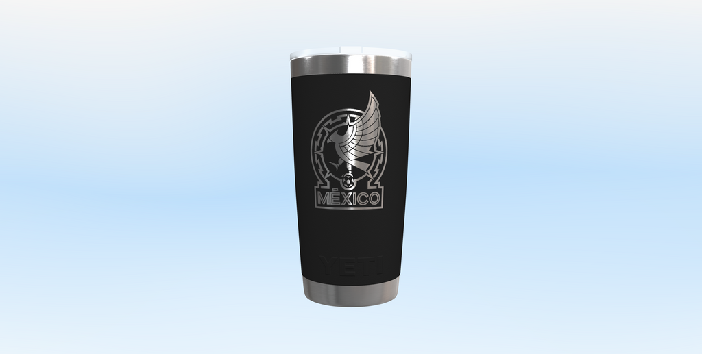 Customization: YETI Rambler 20 oz Tumbler - Black