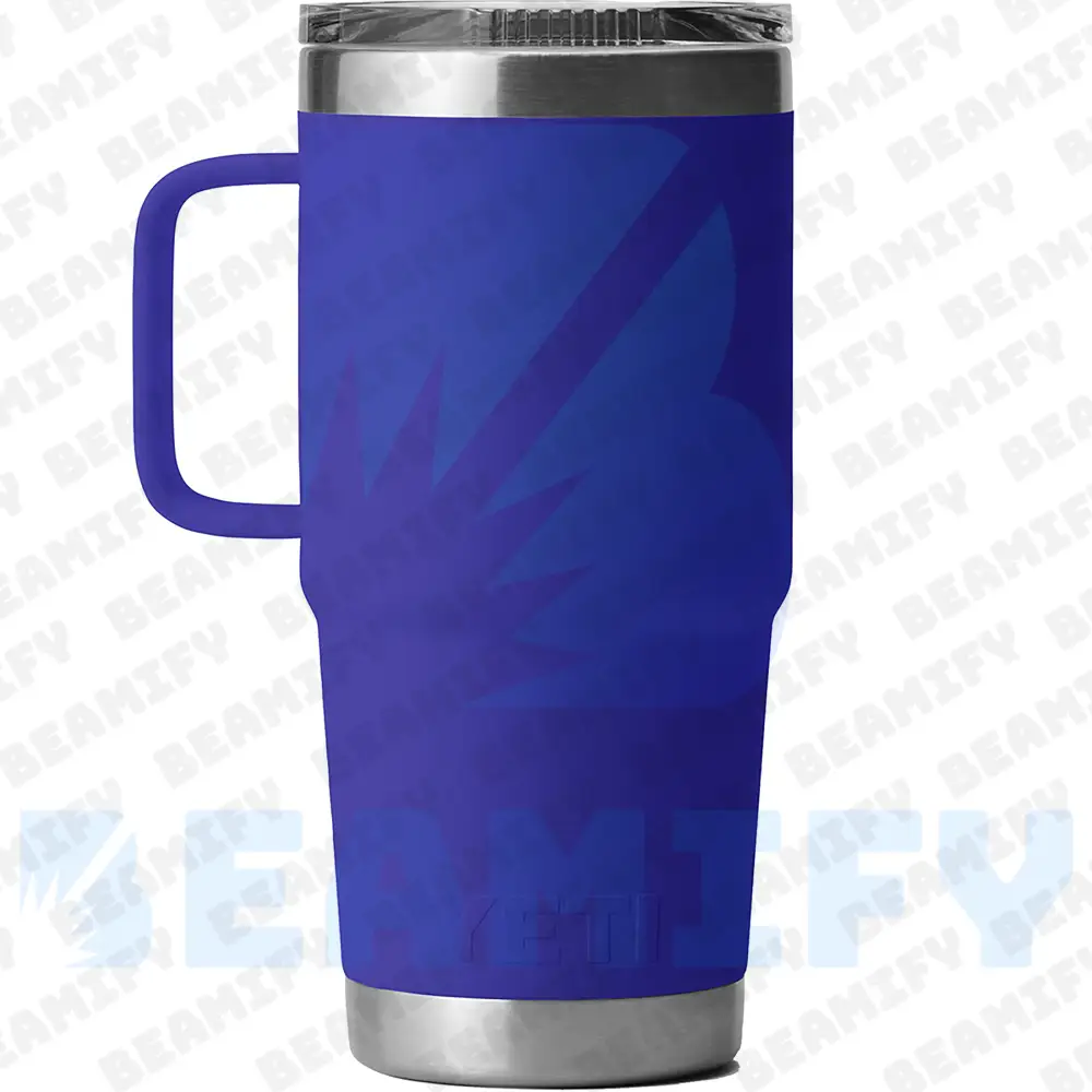 Taza De Viaje Genérica 20 Onzas Azul Termo Genérico
