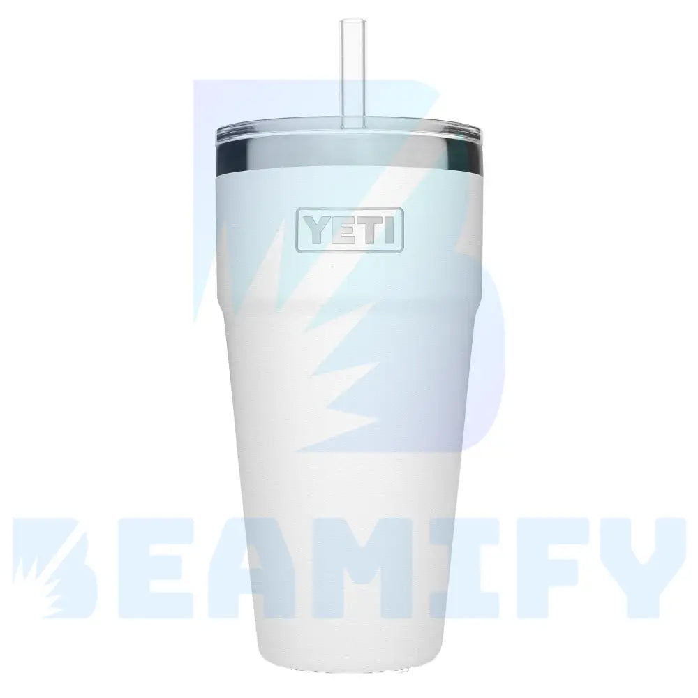 Yeti - Vaso Con Paja 26 Onzas White